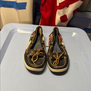 Sperry Black and Tan Women’s Loafers